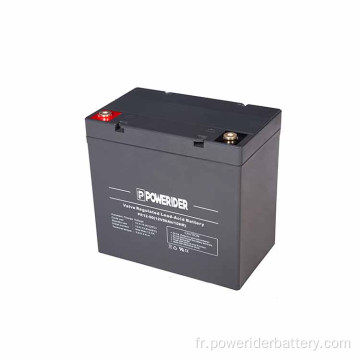 Batterie VRLA AGM VRLA de 12V 50AH